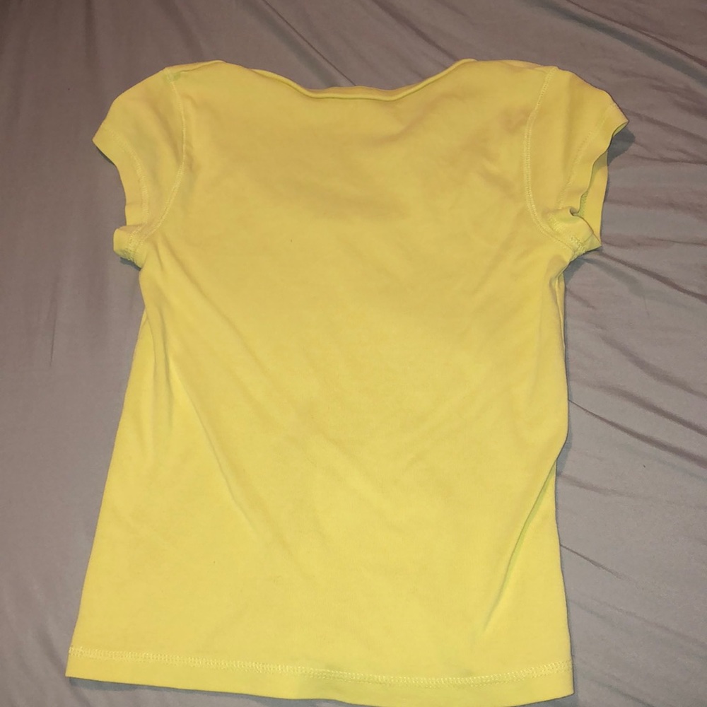 Basic Yellow Tee - Picture 2 of 3